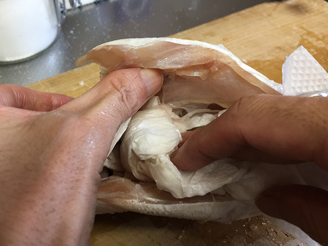 下準備｜魚の中華風野菜あんかけ