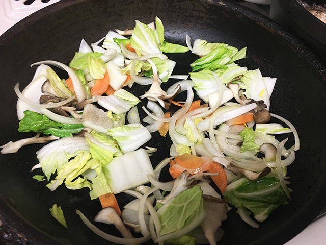 中華あんをつくる、魚の中華風野菜あんかけ