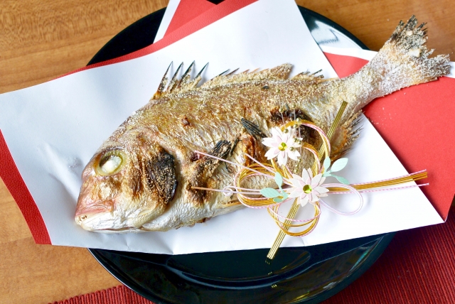 真鯛の塩焼き、人気の焼き魚にして美味しい魚ベスト10