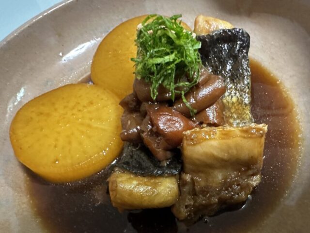 釣り魚と大根の梅照り煮,レシピ,釣果メシ