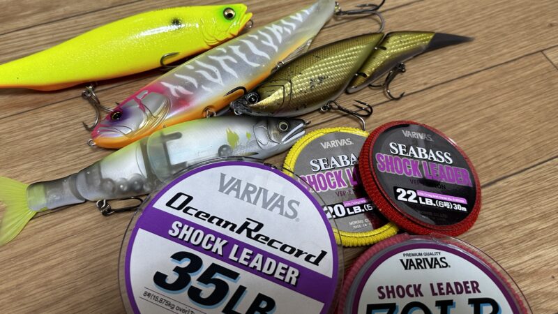 ナイロンがおすすめ｜シーバス,ビッグベイト,リーダー,おすすめ