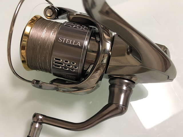 巻きの軽さ｜18ステラ,インプレ,リール,3000MHG,シマノ