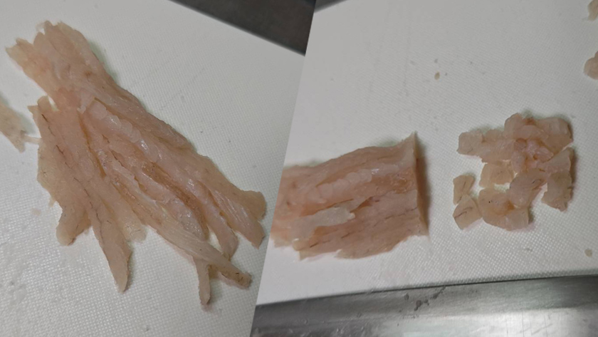 ダイスカットの仕方|魚入りガパオライス,レシピ,釣果メシ