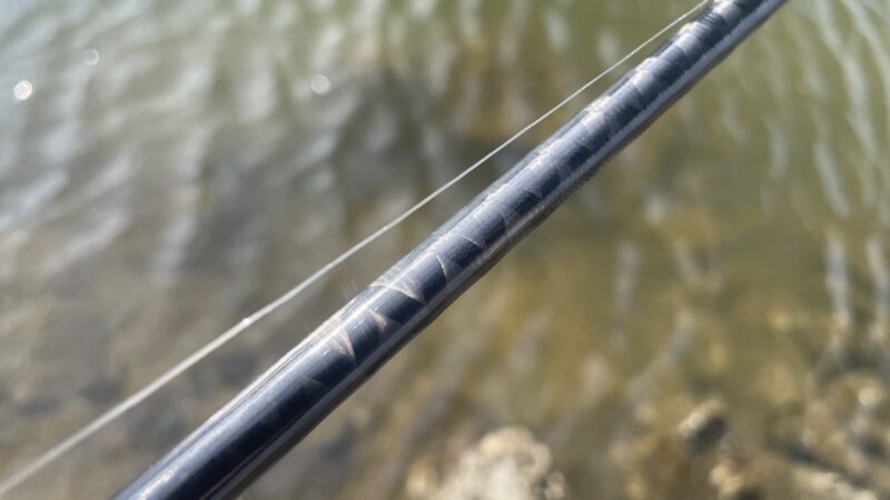 スピニングには不向きスピニングには不向き