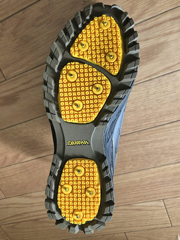 構造｜DS-2101QS,スパイクソール,インプレ,ダイワ,フィッシングシューズ