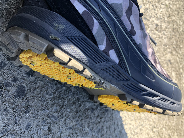 防滑性能｜DS-2101QS,スパイクソール,インプレ,ダイワ,フィッシングシューズ