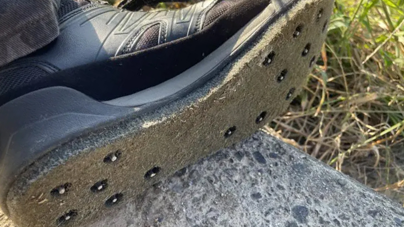 フェルトスパイク,ソールの種類|滑らない釣り靴の選び方