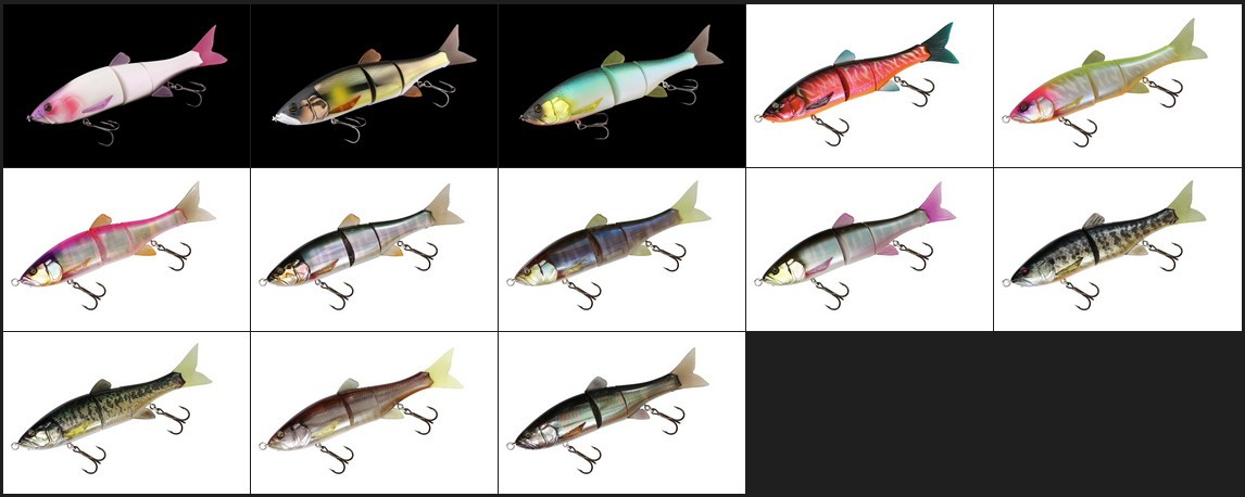 ダウズ スイマー 220のカラー