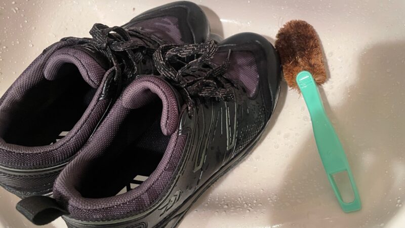 フェルトソールの洗浄｜ダイワDS-2603,フィッシングシューズ,インプレ