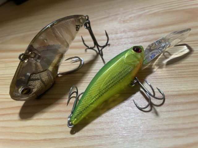 シャッドとバイブ|バス釣り,冬,釣り方,釣れる,ルアー