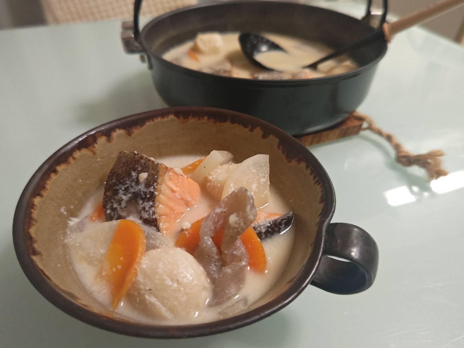 鮭の酒粕三平汁,つくり方,レシピ,釣果メシ