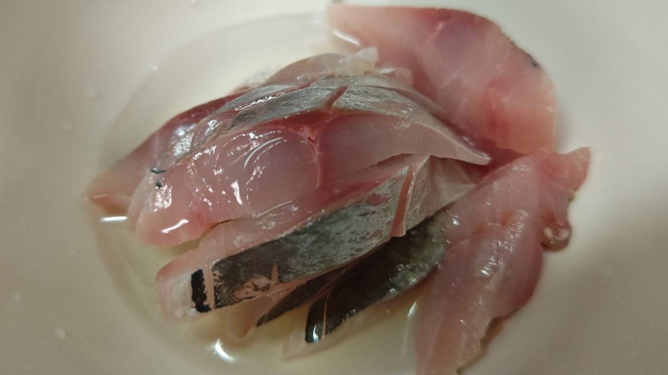酢洗い｜料亭風つゆだくごまアジ,作り方,レシピ,釣果メシ
