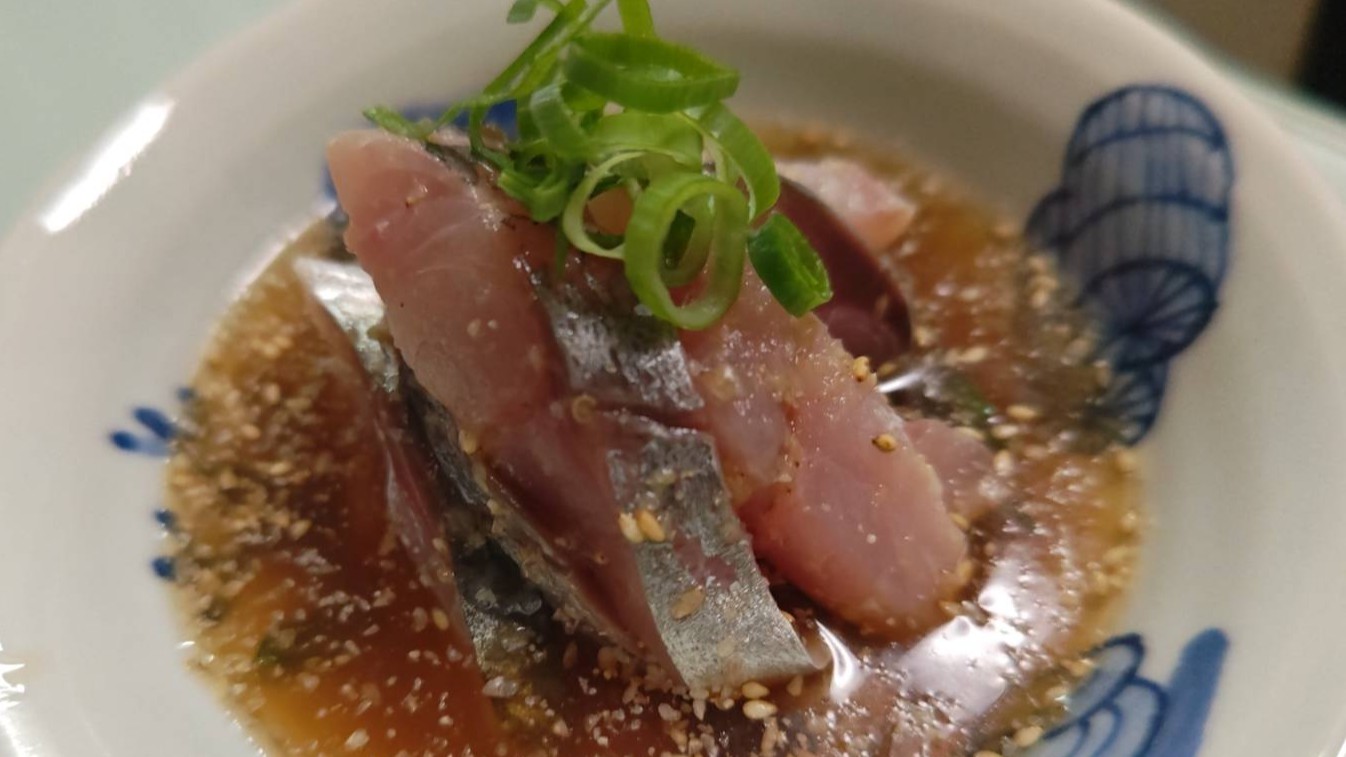 料亭風つゆだくごまアジ,作り方,レシピ,釣果メシ