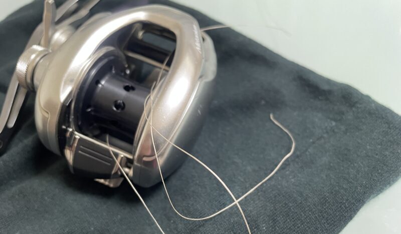 ベイトリール,ライン,巻き方