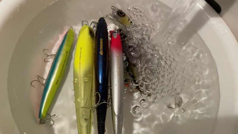ルアー｜タックル,洗浄,メンテナンス