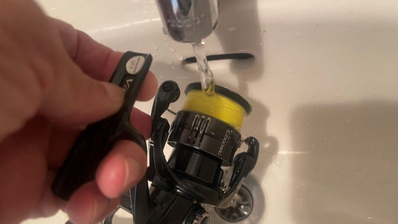リールの洗浄方法、スピニングリール｜タックル,洗浄,メンテナンス