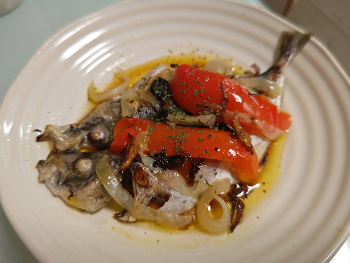 アジのビルバオ風ソテー,レシピ,作り方,釣果メシ