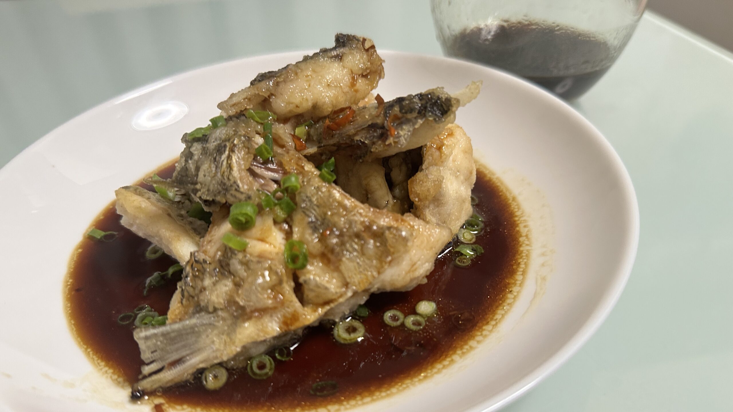 アジの揚げ焼・ピリ辛ねぎ酢醤油|アジ料理,おすすめ,レシピ,釣果メシ