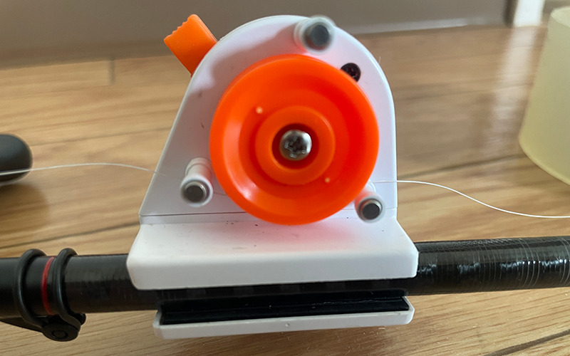 ラインを仮止め,飛距離の計測方法｜デプスチェッカー,インプレ,使い方