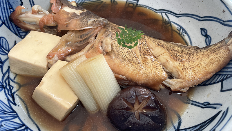 キジハタ(アコウ),煮付け,レシピ,つくり方