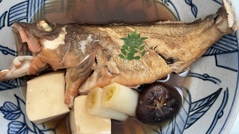キジハタ(アコウ),煮付け,レシピ,つくり方
