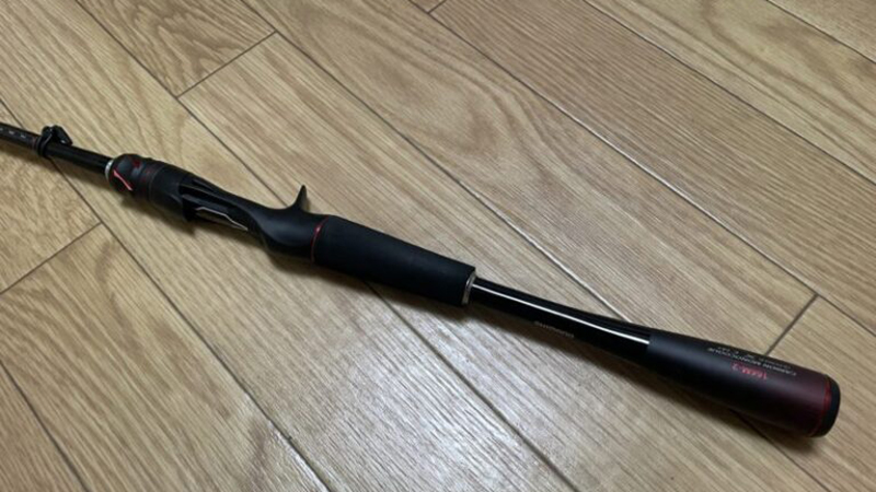 カーボンモノコック|ゾディアス166M-2,インプレ,ベイトロッド,2ピース