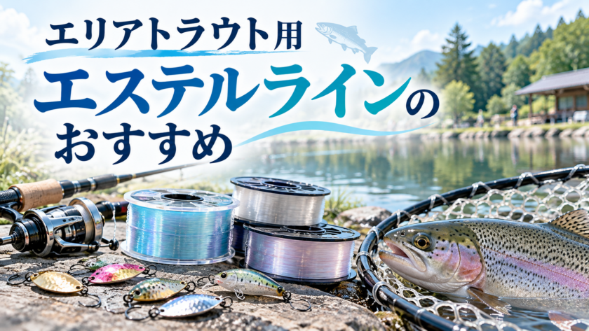 エリアトラウト,エステルライン,おすすめ